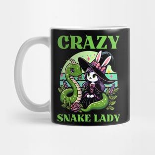 Crazy Snake Lady Mug